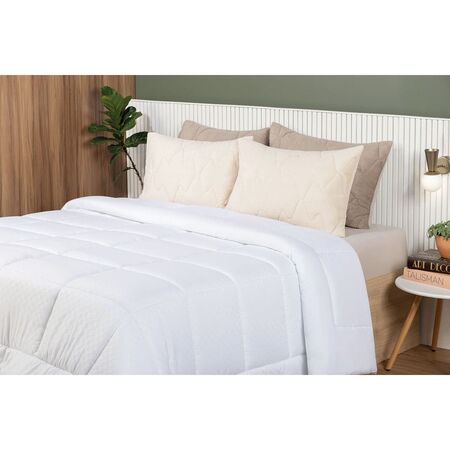 Acolchado Queen Size Altenburg Sueño Intenso 5498.1 Hit Blanco