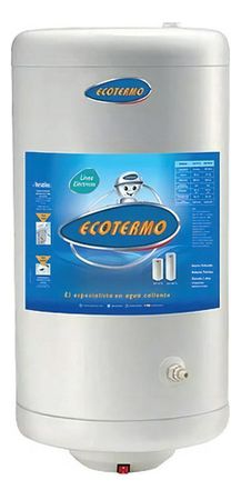 Termotanque Electrico Ecotermo 70lts Conexion Inferior Color Blanco
