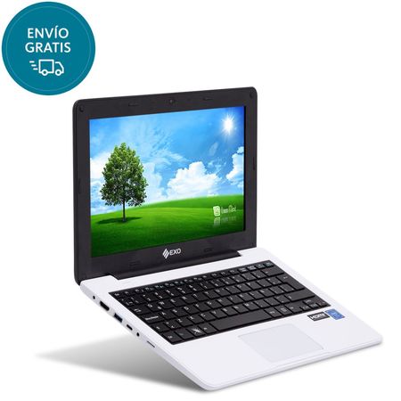 Netbook EXOlite L1 Intel Celeron N4020 8GB Ssd 480GB Linux Color Negro