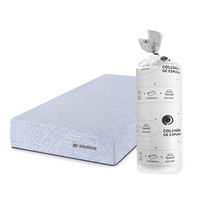 Colchon King Koil G22 1 Plaza 80x190x22cm Espuma de Alta Densidad Enrollado - Vista 2