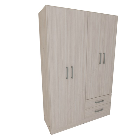 Placard Muebles Orlandi 4P 121Cm Bahia 3524 Jacaranda