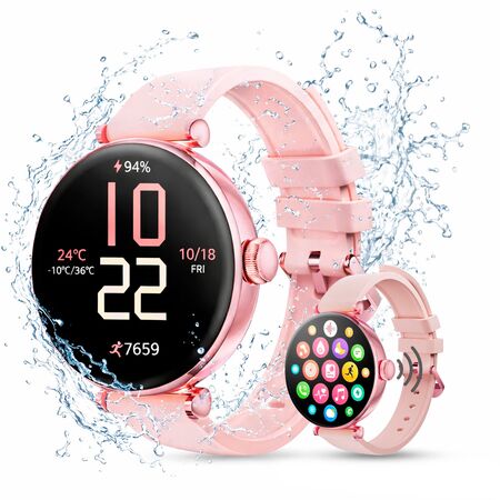 Smartwatch Mujer Kieslect Pura Ele Reloj Digital Inteligente Resistente al Agua IP68