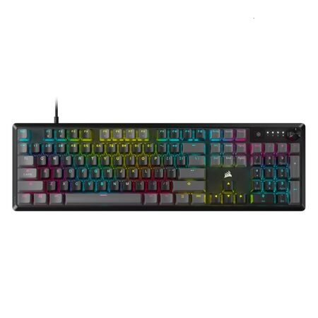 Teclado Corsair K70 CORE RGB Mecanico MLX Red Carbon Gray