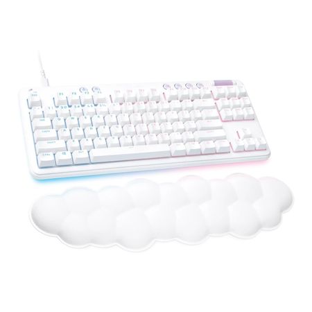 Teclado Logitech G713 Aurora White Mech RGB 920-010413