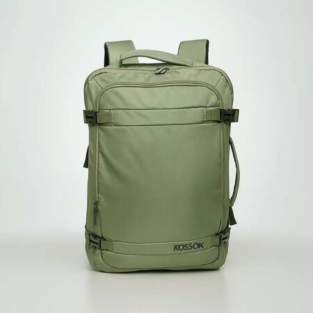 Mochila Kossok Porter Viaje Carry On Porta Notebook Viral Verde
