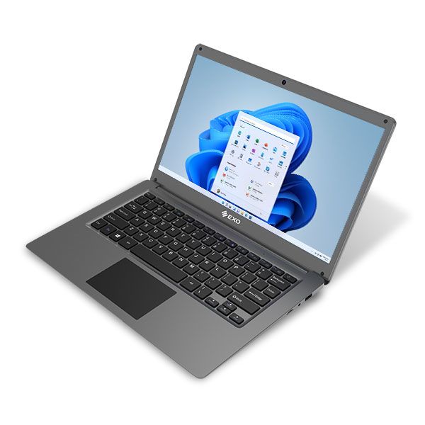 Notebook Exo Smart T38 Intel N4020 Ram 4gb Ssd 128gb W11 Color Gris - Vista 4