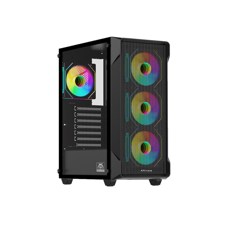 Gabinete Arkham Vorus 4 Fan ARGB ATX - Vista 1