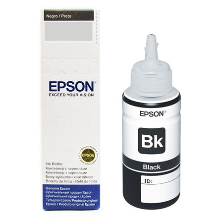 EPSON ORIGINAL T673120-AL NEGRO P/L800