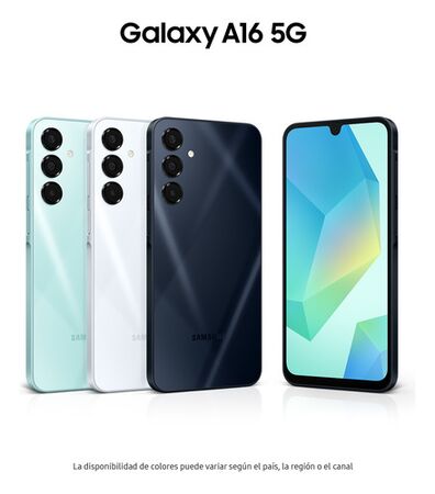 Celular Samsung Galaxy A16 5G 256/8GB Blue Black
