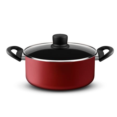 Olla T-Fal Aluminio Antiadherente 4 Litros Red Surprise L2t1c6c11