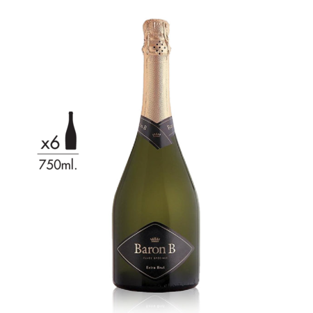 Espumante Baron B Extra Brut Caja x 6