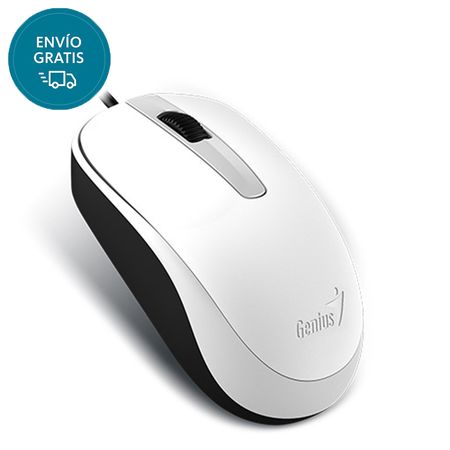 Mouse Genius DX-120 USB Blanco 1200 DPI