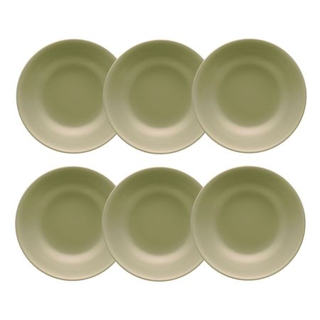 Set X6 Platos Hondos 20cm Unni Oliva Oxford