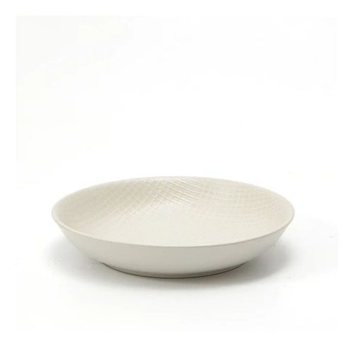 Set 6 Platos Hondo 20.6cm Kiki Off-white Porcelana Vajilla Beige - Vista 3