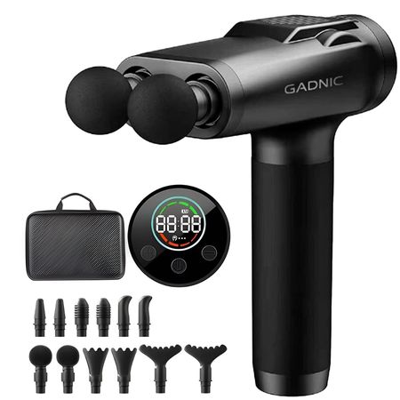 Pistola Masajeadora Gadnic Doble Cabezal