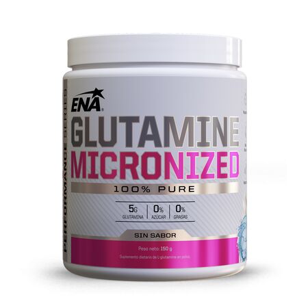 Suplemento Ena Sport Glutamina Micronized Sin Sabor 150gr