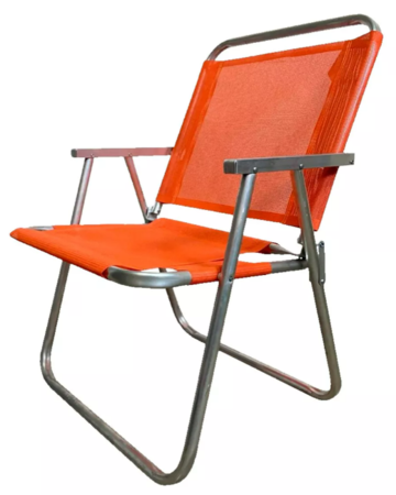 Silla Lusqtoff -Alta Xl Naranja Cad0409