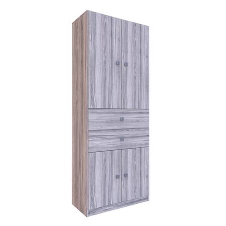 MULTIFUNCION ECO ORLANDI AB 723 PREMIUM - ABEDUL, 4 PUERTAS, 2 CAJONES, 1 ESTANTE