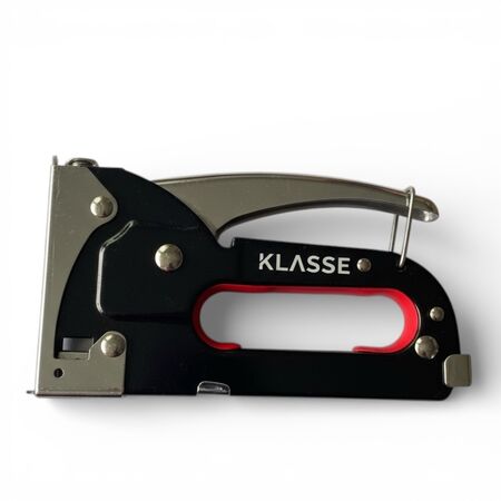 Engrampadora Manual Klasse Para Papel Cartón Y Tela 4 A 8 Mm (KS7705)