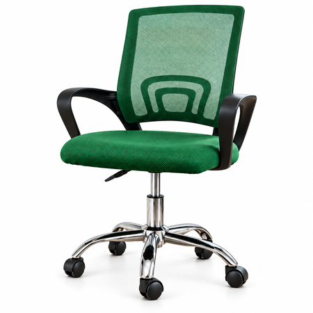Silla T-GO De Escritorio Ergonomica Malla Mesh Base Acero Cromado