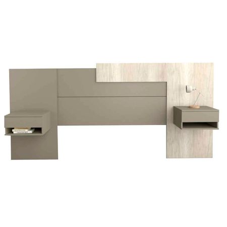 Respaldo de cama 6447 Nevado Gris 320 Cm