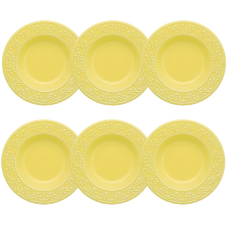 Sicilia Set X6 Platos Hondos 23 Cm