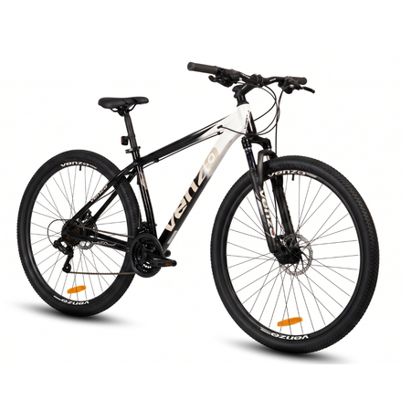 Bicicleta MTB Venzo Ahead Talle L R29 21V Negro Blanco Disco Mec