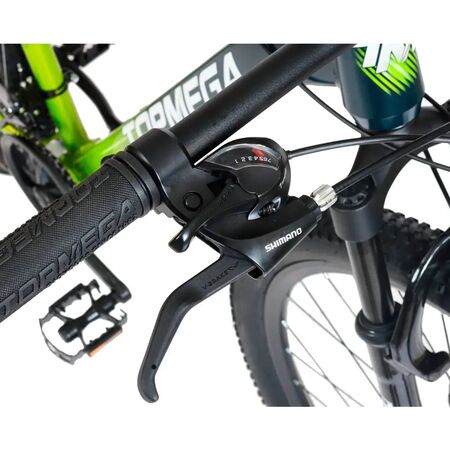 Bicicleta Mountain Bike Topmega Sunshine Aluminio Talle M R29 21vel Verde Lima
