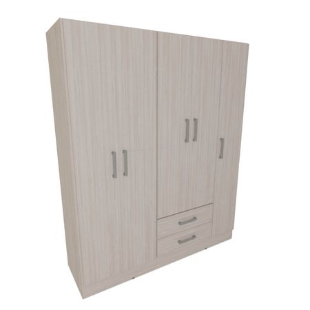 Placard Muebles Orlandi 5P 151Cm Bahia 3514 Jacaranda