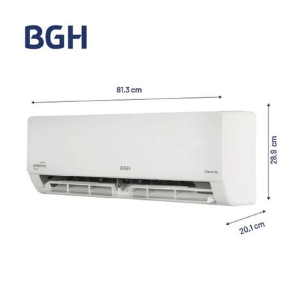 Aire acondicionado Split Inverter BGH 3650 BSI37WCNX Frio/Calor