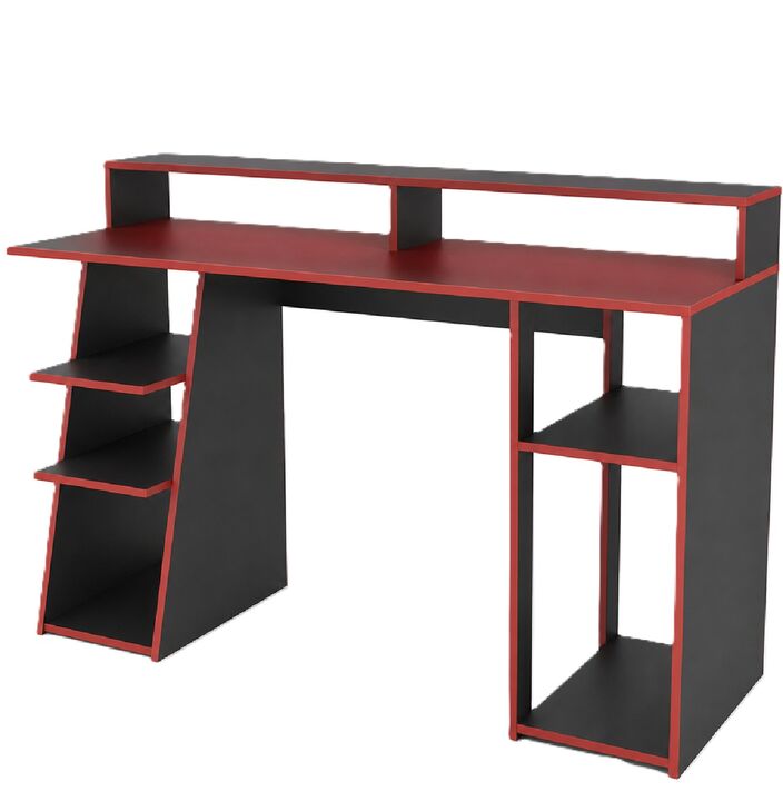 Combo Silla Gaming Shenlong GC150 Iluminación RGB + Escritorio Gamer ES0009 Fiplasto - Vista 6