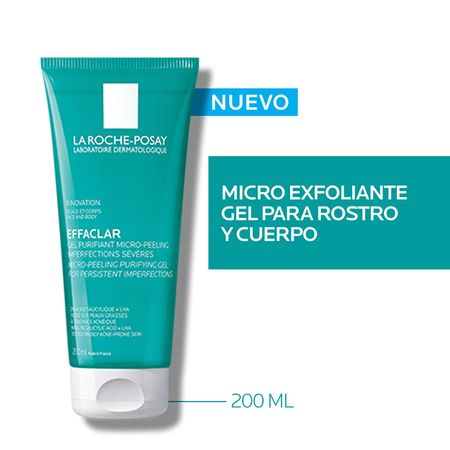 La Roche Posay Gel Effaclar Micro Exfoliante 200 Ml