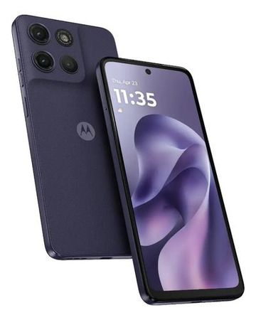 Celular Motorola G17 (128+4GB) Pantone Evening Blue