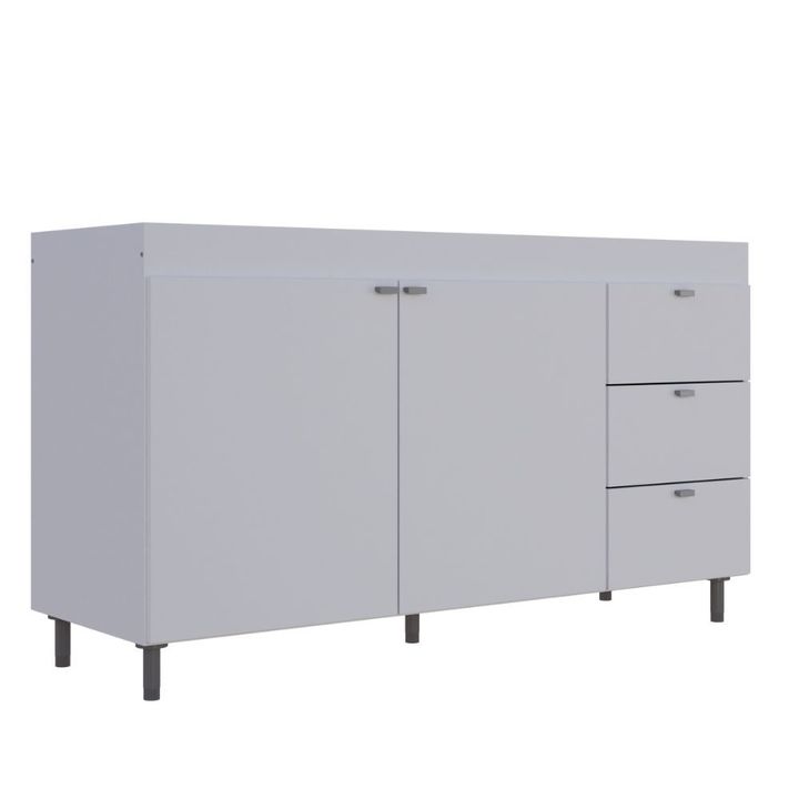 Bajo Mesada Orlandi Bahía 140cm Blanco - Vista 2