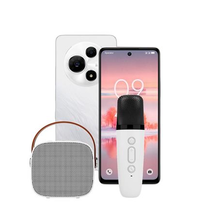 Combo TCL 60 Pro NXTPAPER 8+512GB Alps White + Kit Karaoke Dekkin BT