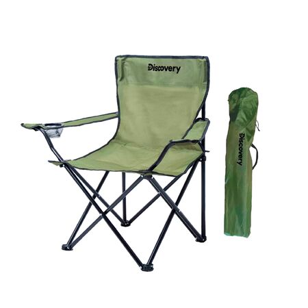 Silla de Camping Discovery plegable modelo director con porta vaso