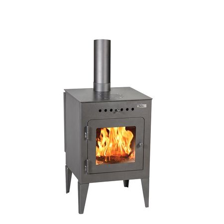 Salamandra Nuke Ecopuelo con Kit de instalacion