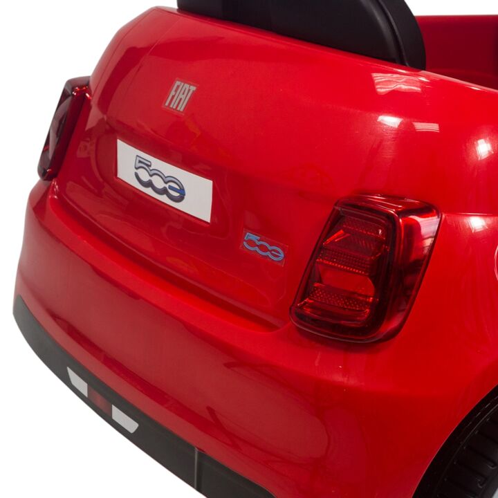 Auto a batería Fiat 500 Infanti Rojo - Vista 6