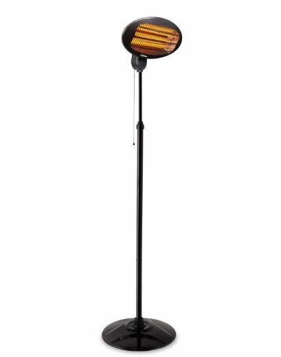 CALEFACTOR DE EXTERIOR LILIANA DE PIE/PARED CUARZO CIPIE 2000W - Vista 1