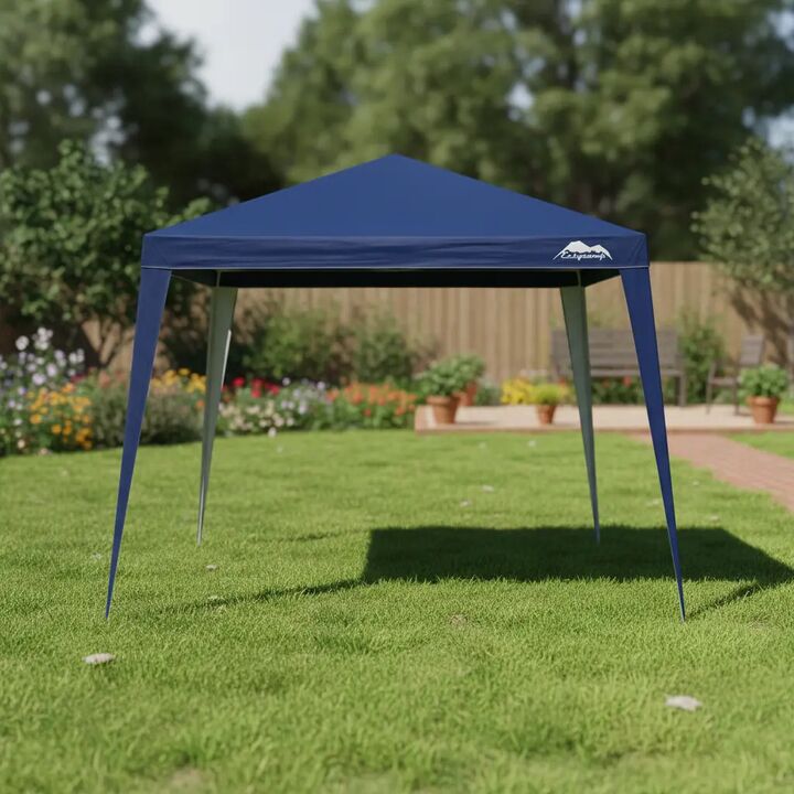Gazebo Outdoors Easycamp 7030 3x3m Rafia Impermeable Azul - Vista 3