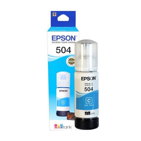 BOTELLA EPSON T504220-AL CYAN