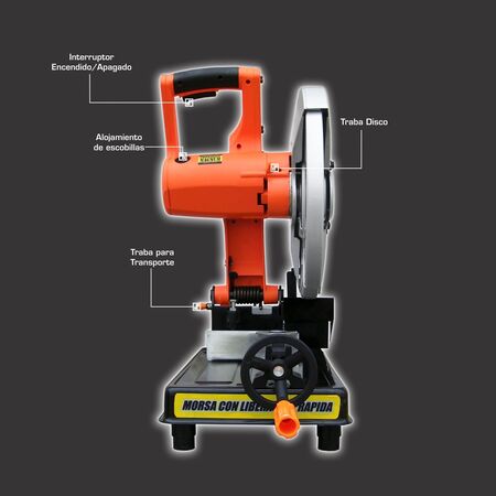 Sierra Sensitiva Dowen Pagio 350 mm 2200W Magnum