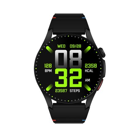 Reloj Smartwatch Noblex Negro Android iOS Bluetooth 256mb SW650GPSN 
