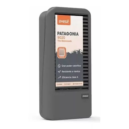 CALEFACTOR TIRO BALANCEADO EMEGE 9020 TB 2000CAL MLTG PATAGONIA