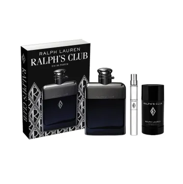 Set Ralph's Club EDP 100 Ml + Travel Size + DEO