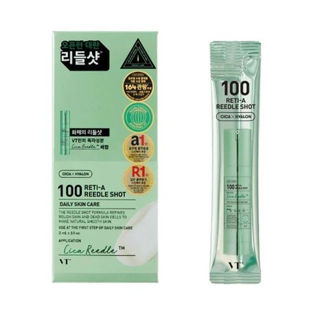 VT RETI-A REEDLE SHOT 100 2ml x 10u | 10 mini unidades de Serum de microagujas 100