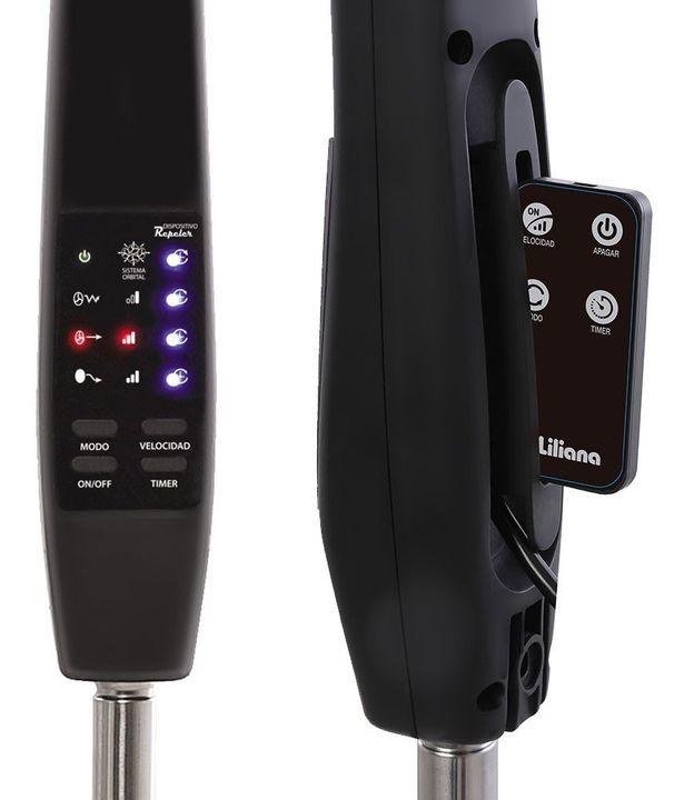 Ventilador De Pie 20 90w Liliana Vpd20r - 50.8 Cm - Negro - Plata - Metal - 3 - Vista 3