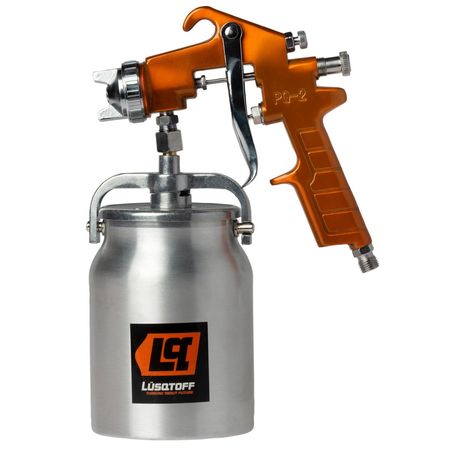 Pistola de Pintar Soplete Alta Presion 1lts 70Psi Lusqtoff