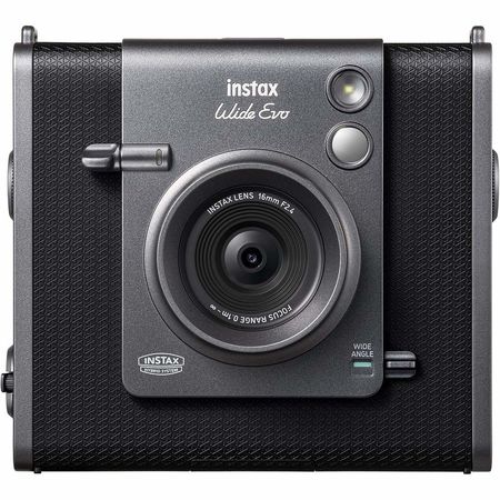 Cámara Híbrida Fujifilm Instax Wide Evo Negra