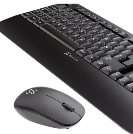COMBO TECLADO Y MOUSE INALAMBRICOS KLIPXTREME KCK-300S KEYROLL  (KCK-300S)
